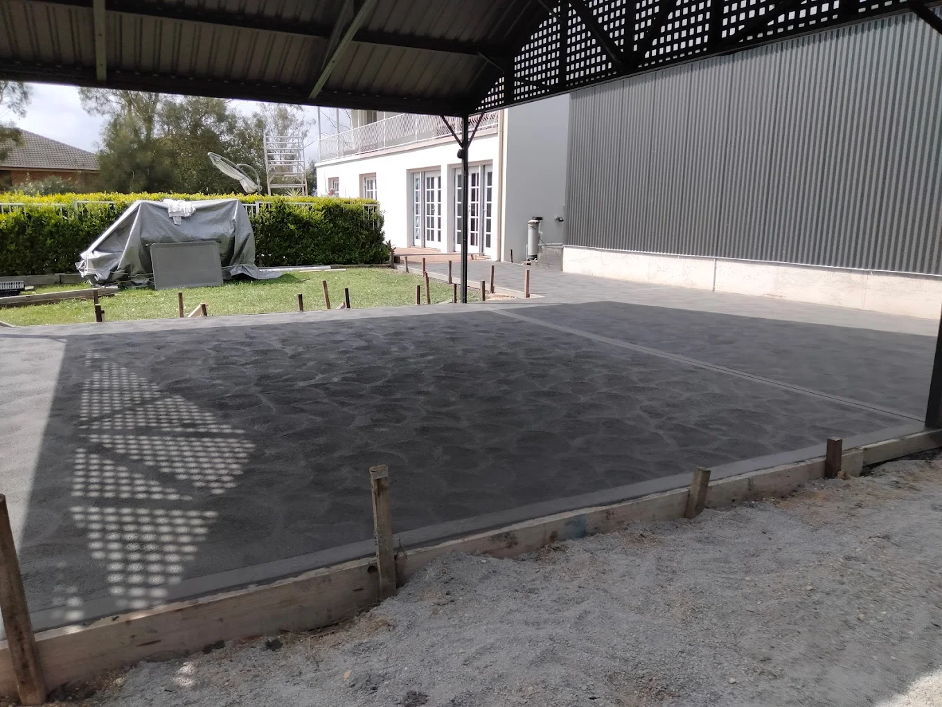 Concrete slab project